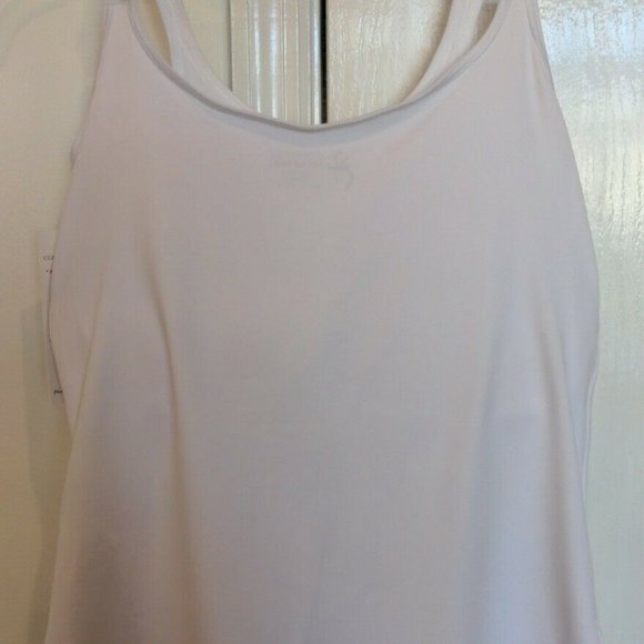 Mastectomy Camisole with Integrated Prosthetics, Large w D Cup, New, White, NWT - Picture 5 of 7